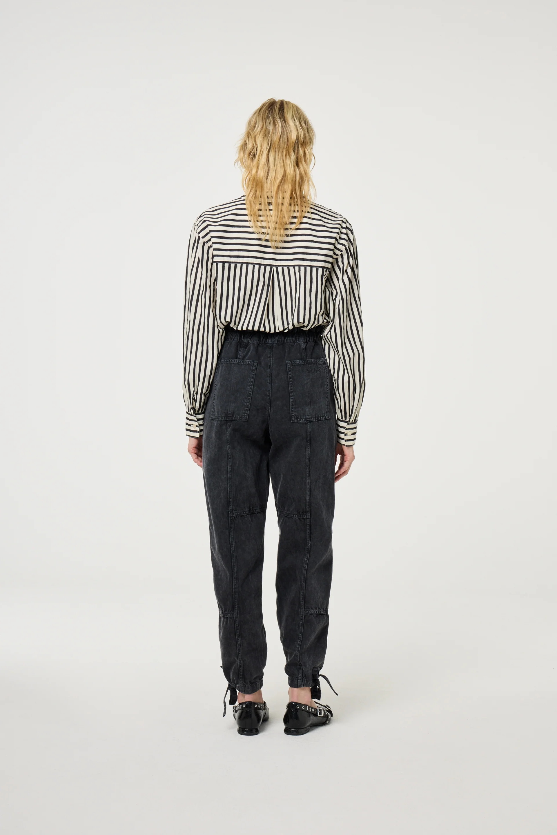 Alex Blouse | Cosy White/Black - Image 3