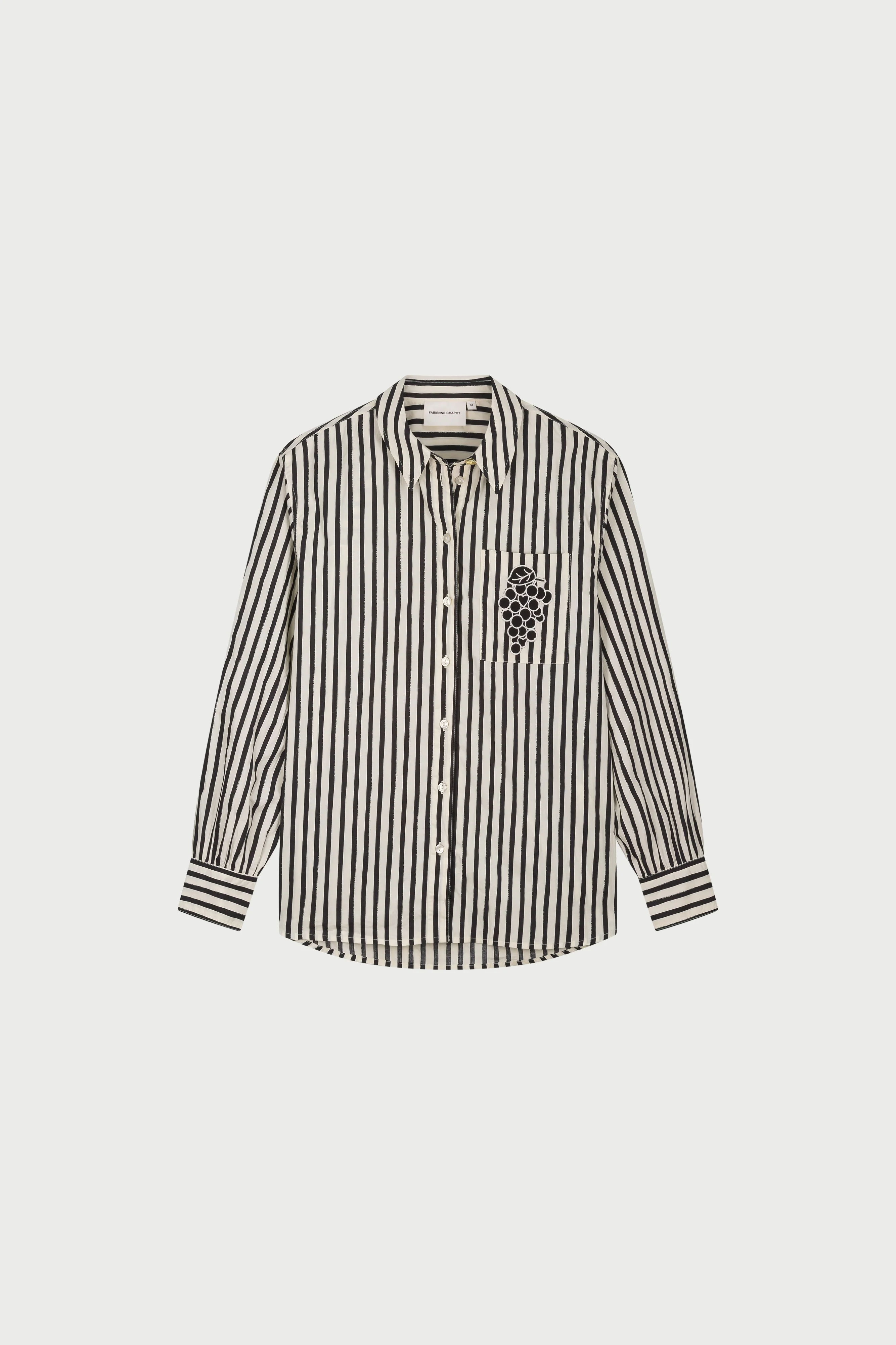 Alex Blouse | Cosy White/Black - Image 4