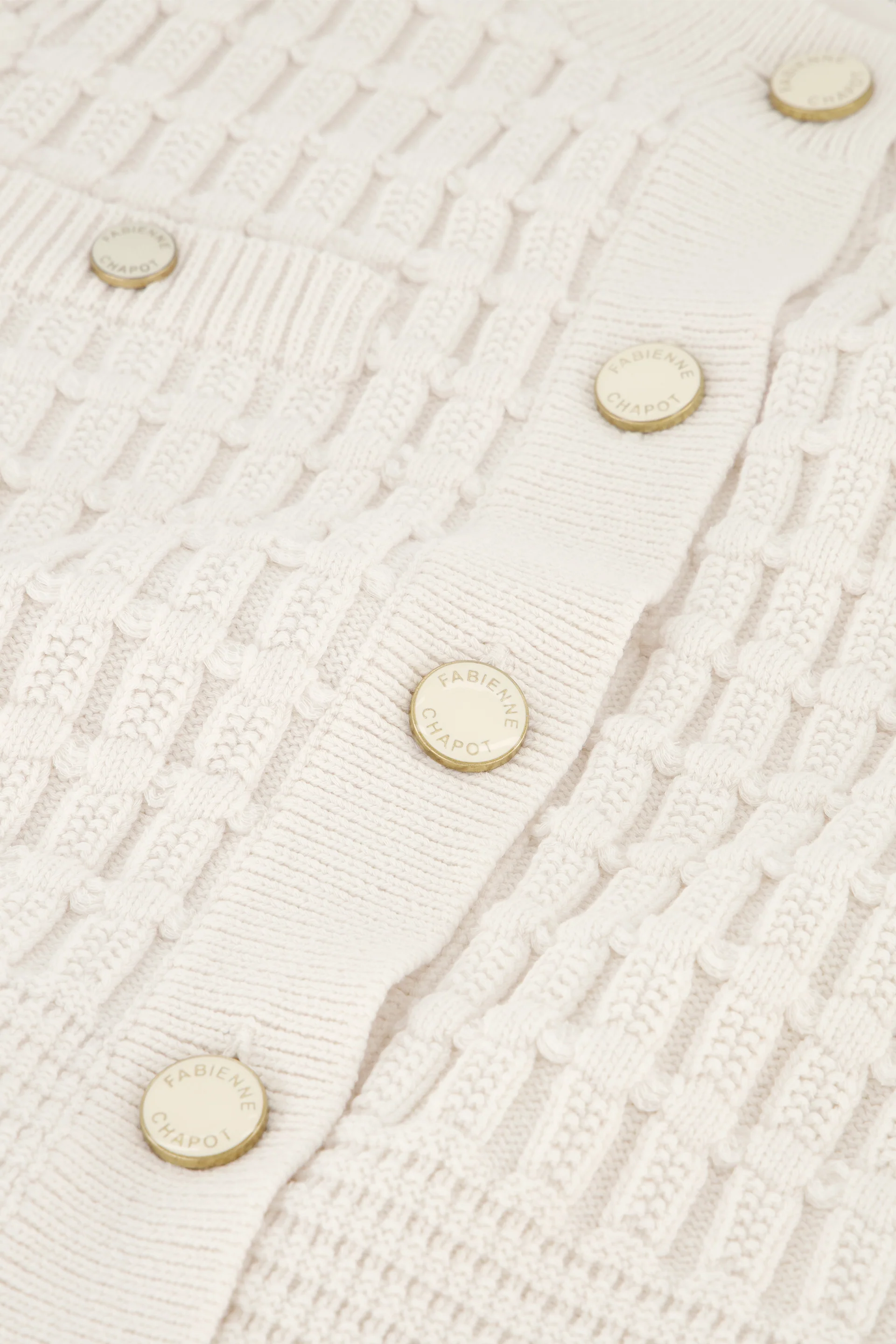 Chin Cardigan | Cosy White - Image 5