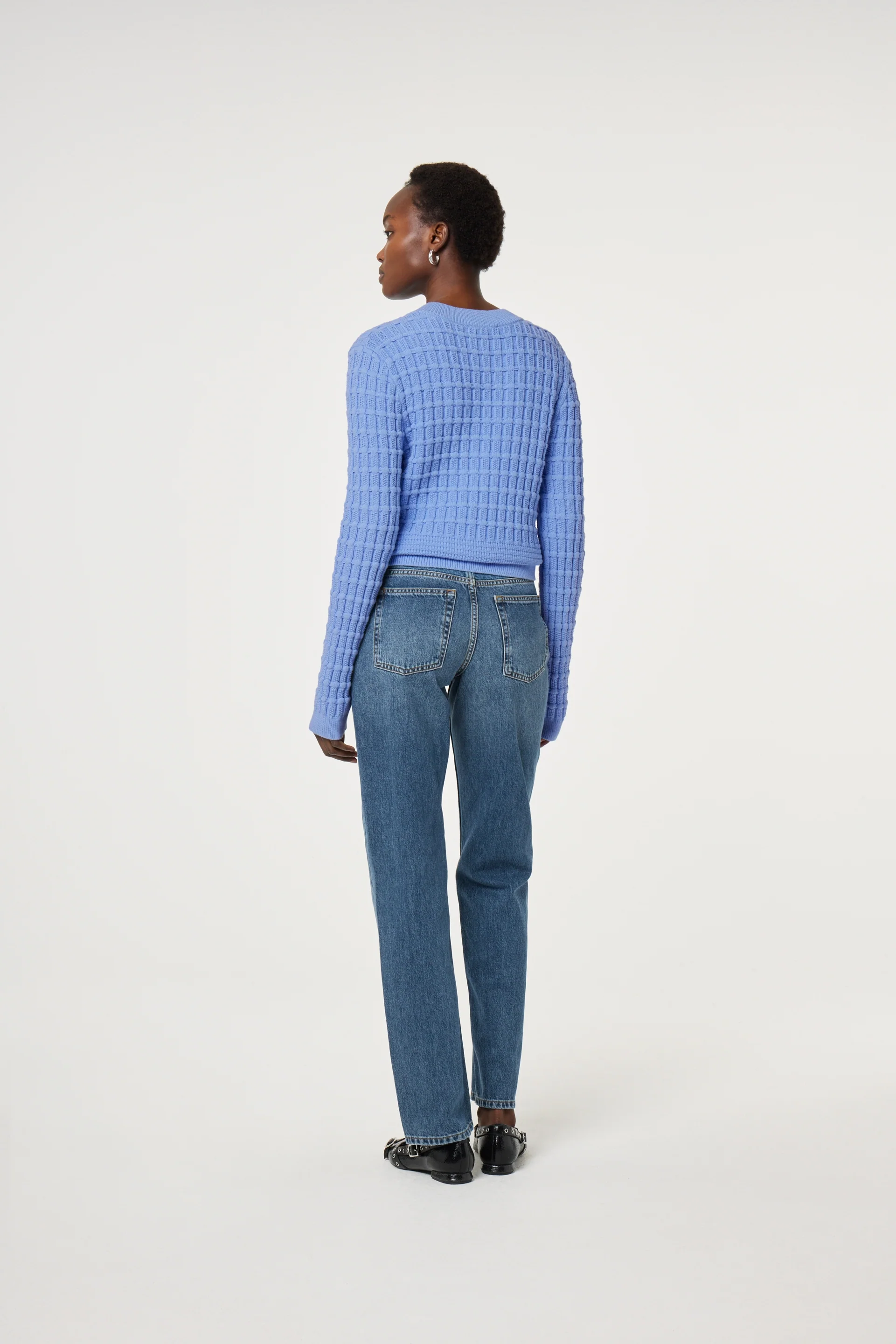 Chin Cardigan | French Blue - Image 3