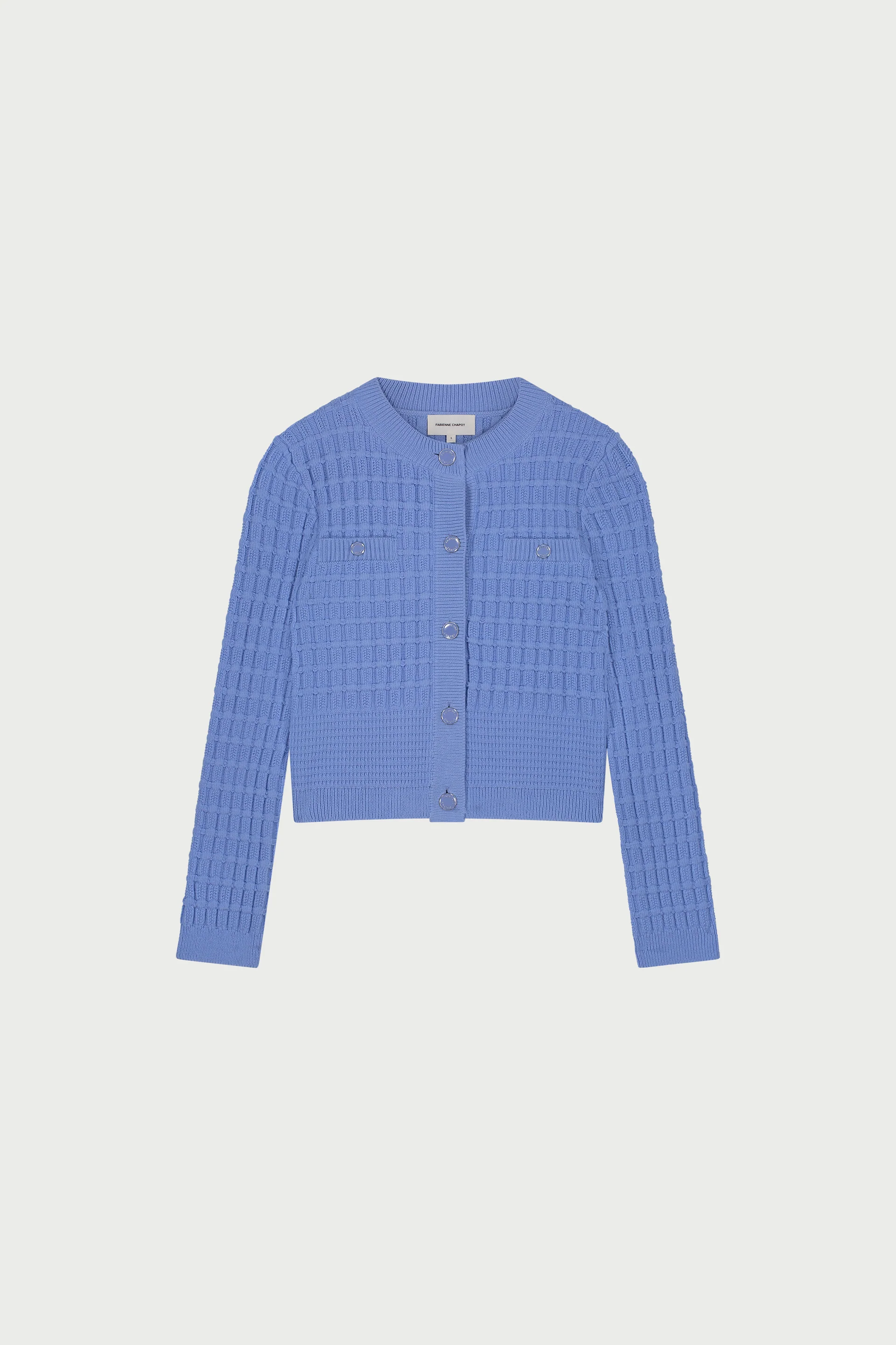 Chin Cardigan | French Blue - Image 4