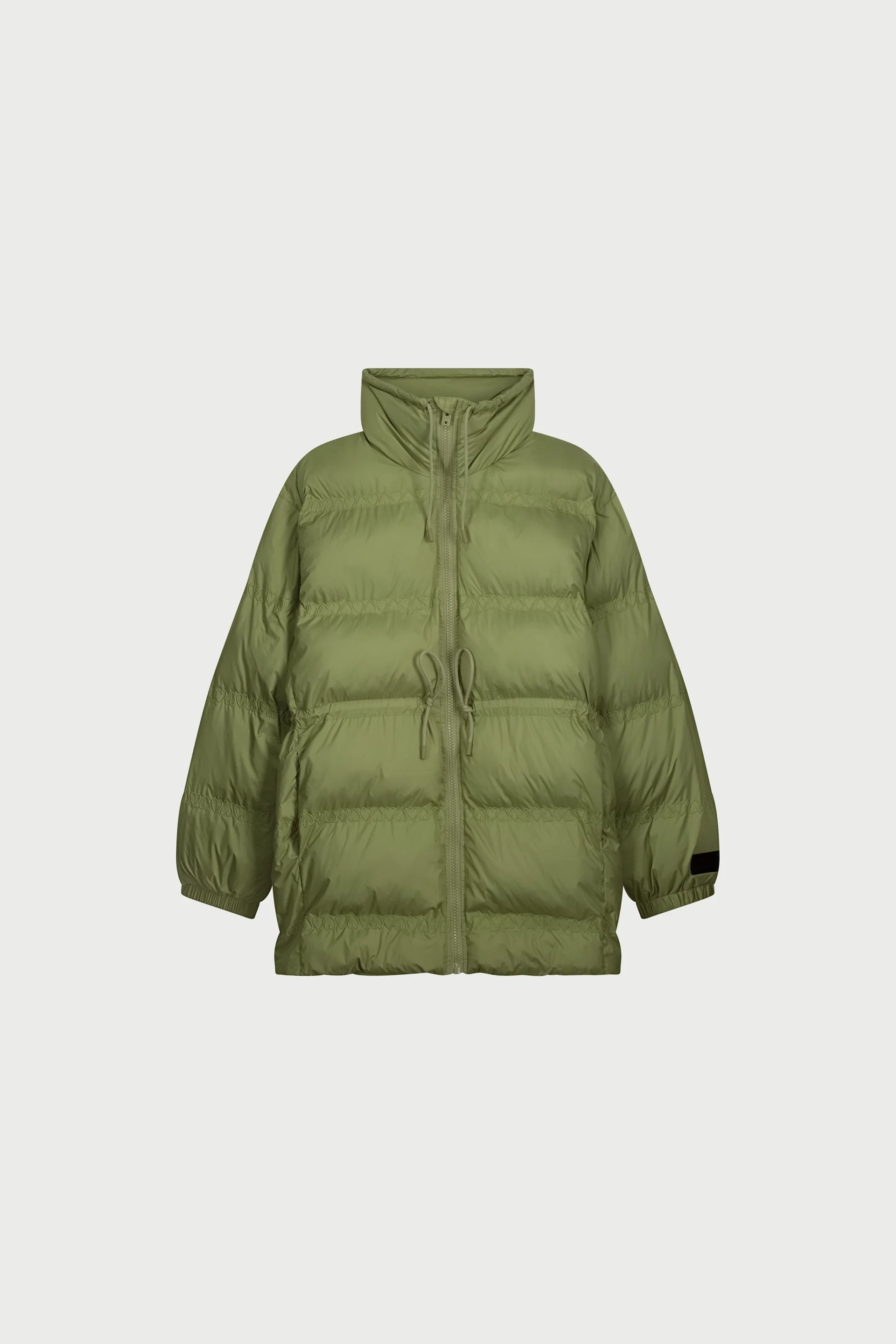 Cisca Puffer Coat | Martini Olive - Image 5