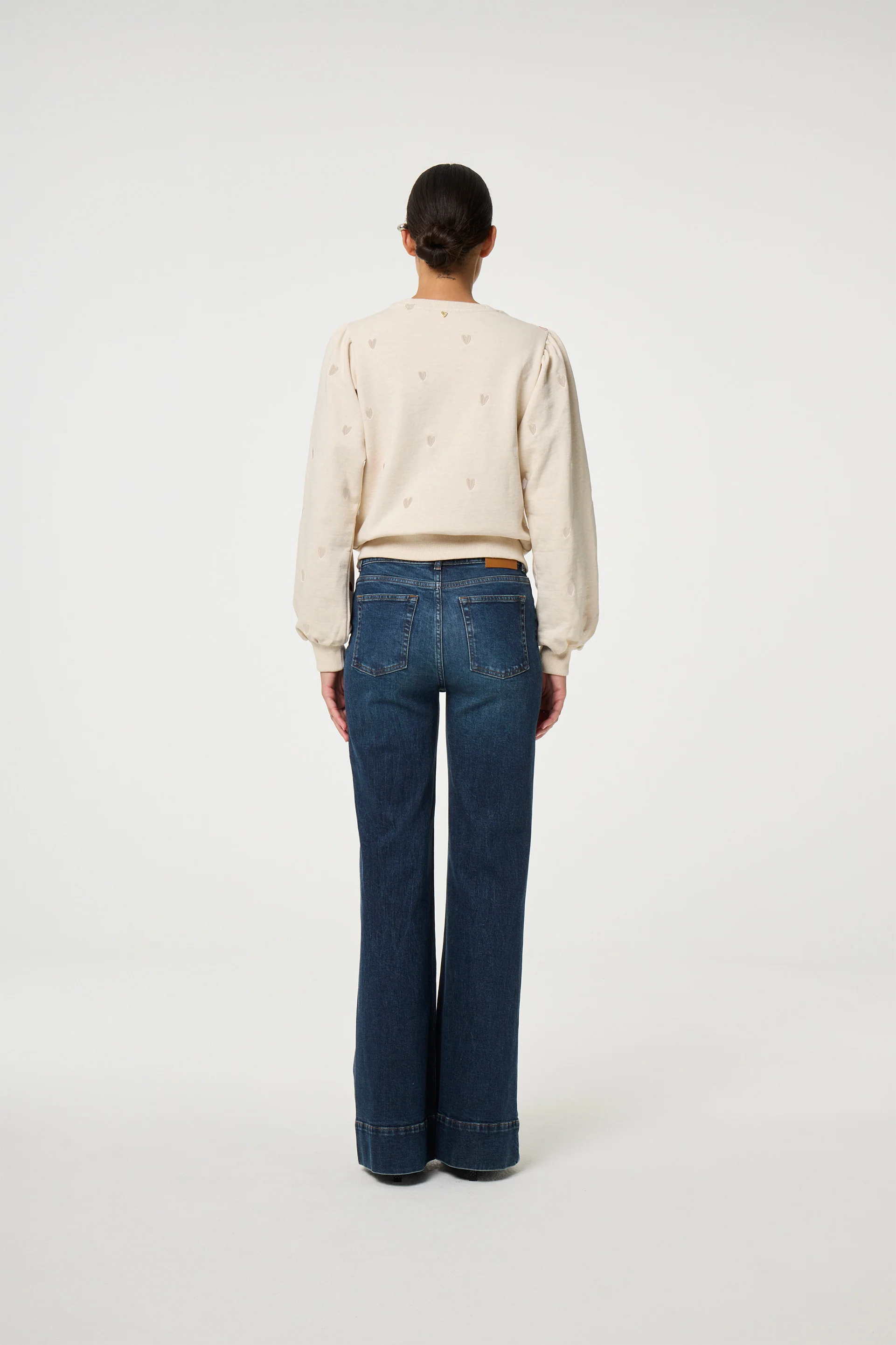 Dina Sweater | Oatmeal Melange - Image 3