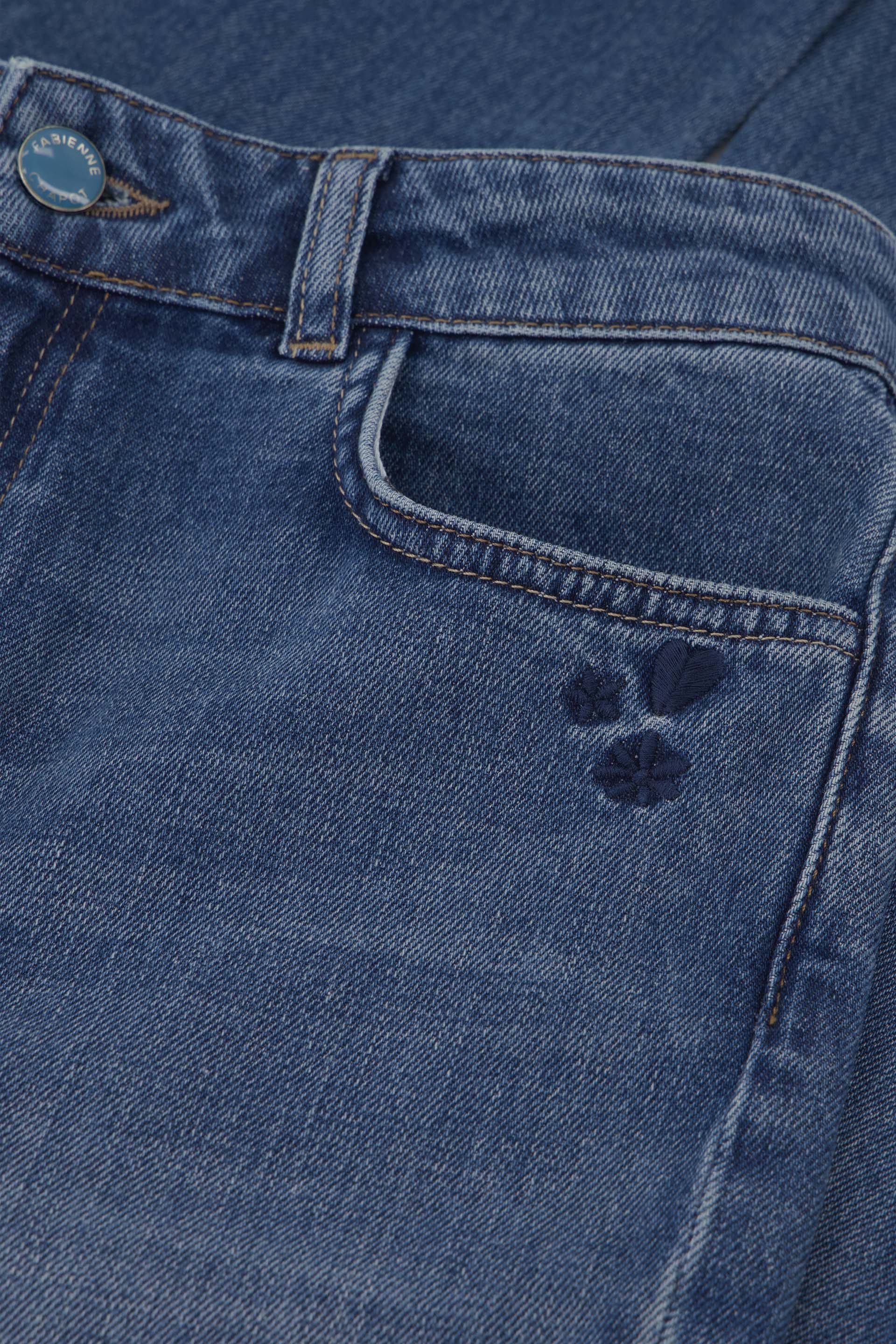 Eva Flare Jeans | Mid Blue - Image 5