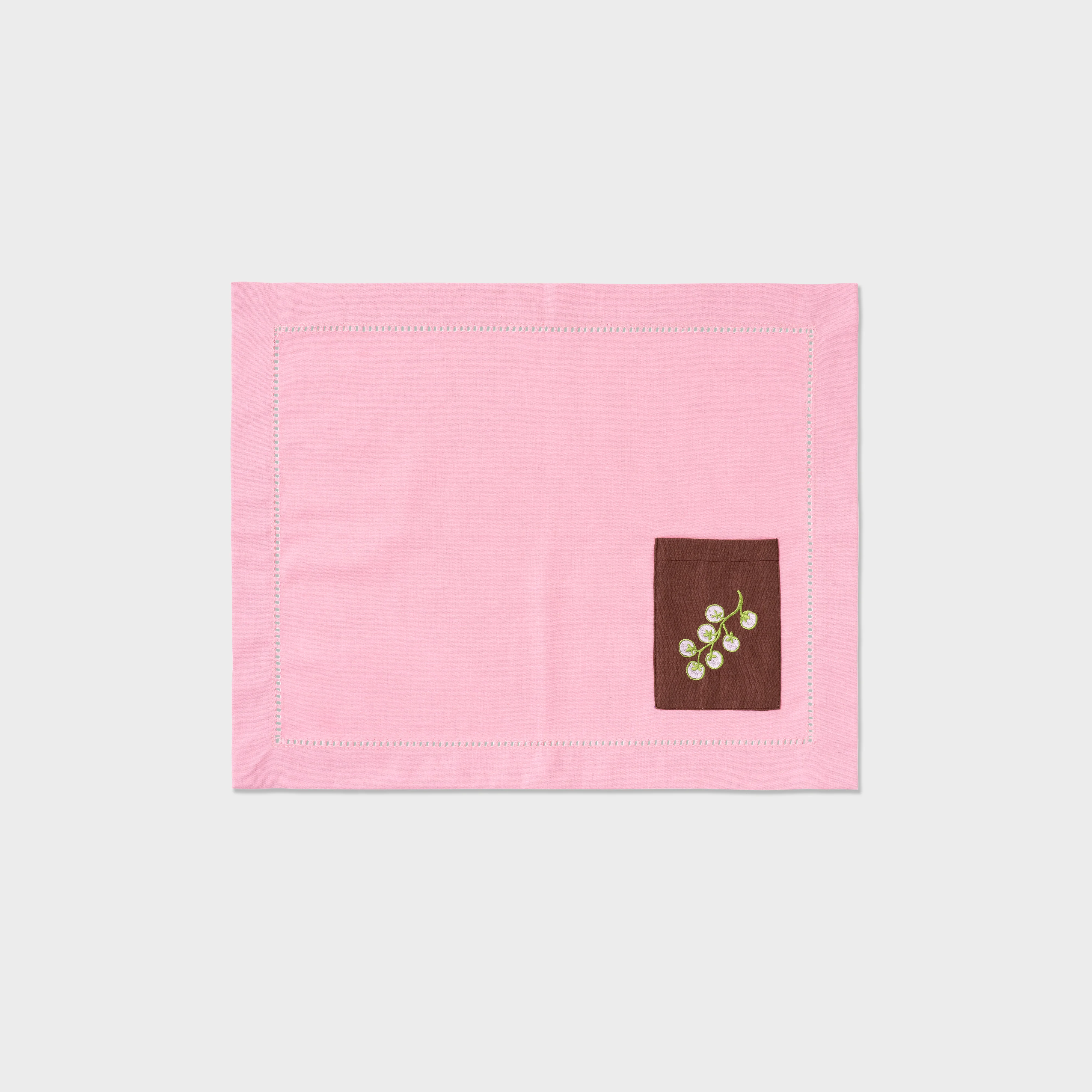 FC X Kulu Club Pocket Placemats | Brown/Pink - Image 3