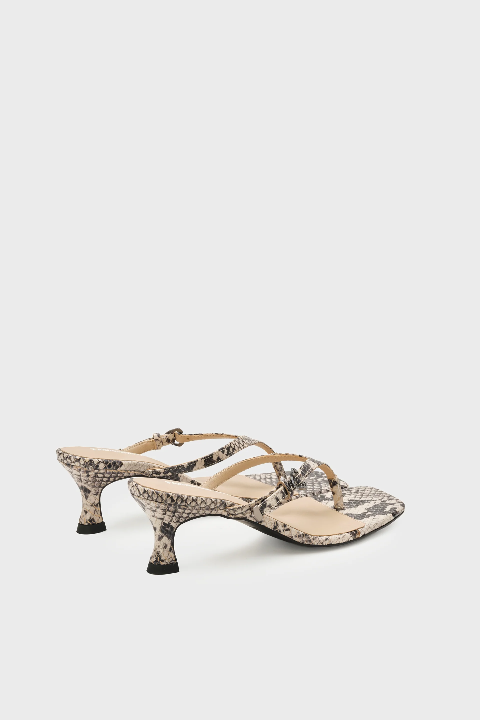 Fifi Flipflop Heels | Beige - Image 5