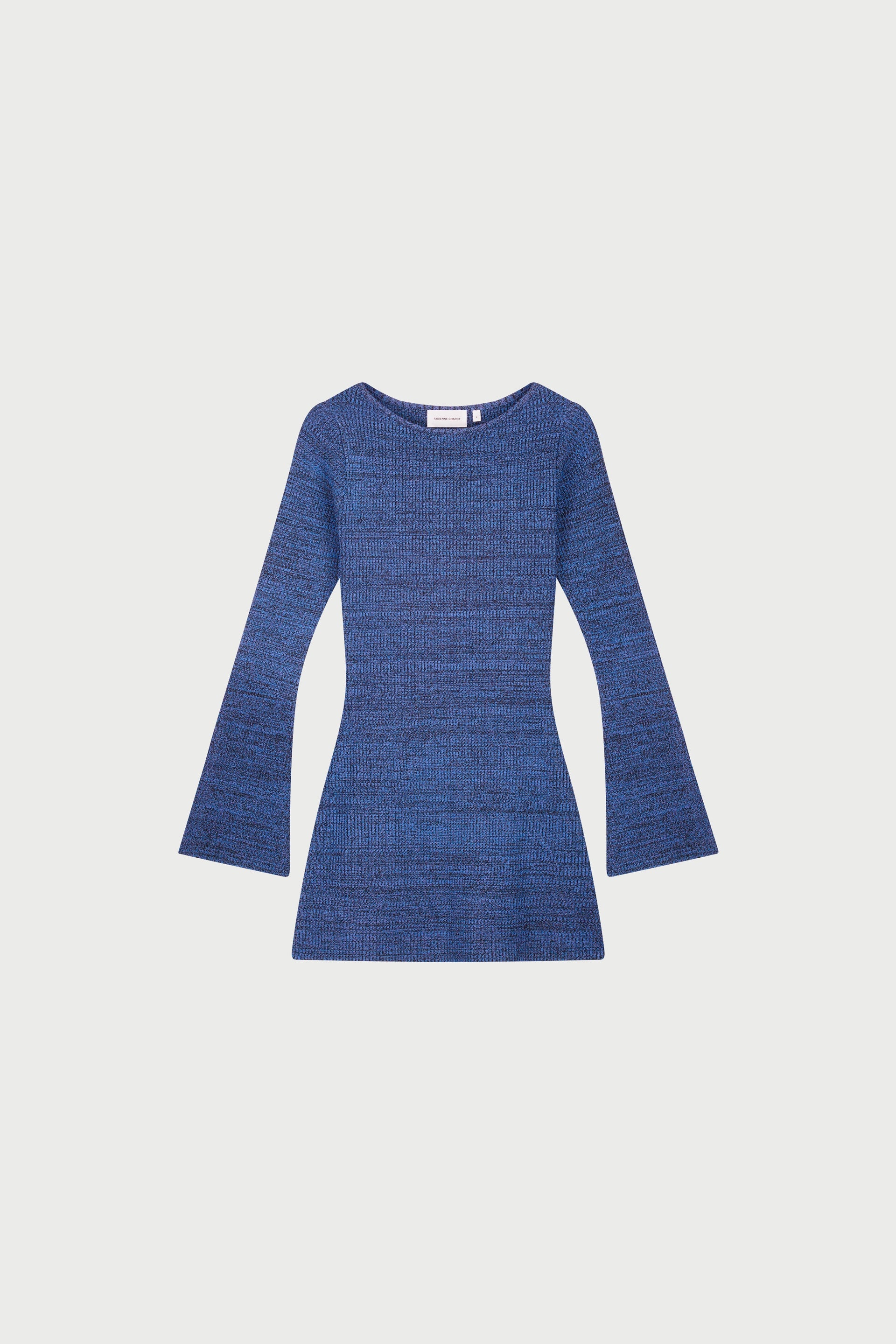 Gaia Dress | French Blue/Black - Image 4