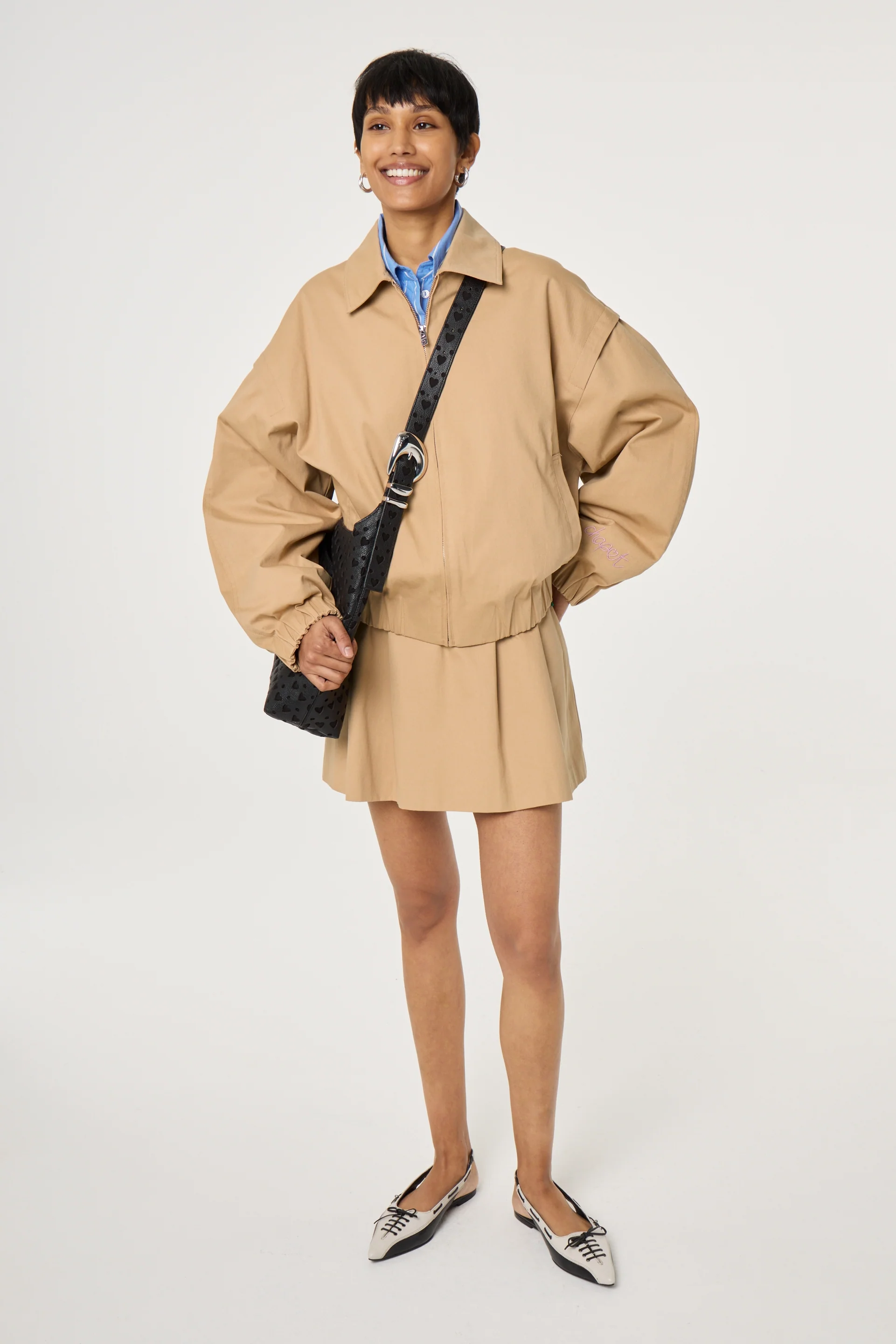 Jozia Lasercut Bag | Black - Image 3