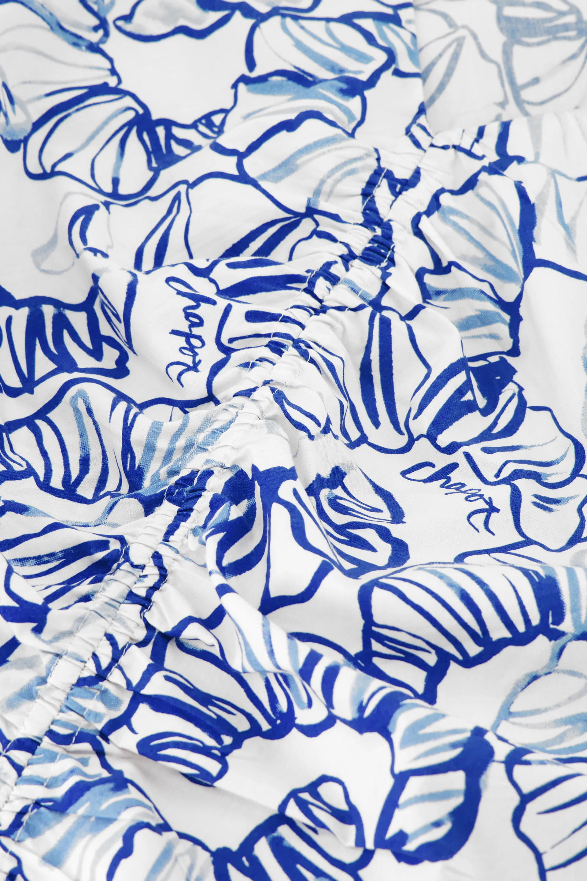 Madeleine Top | Cosy White/Cobalt - Image 5