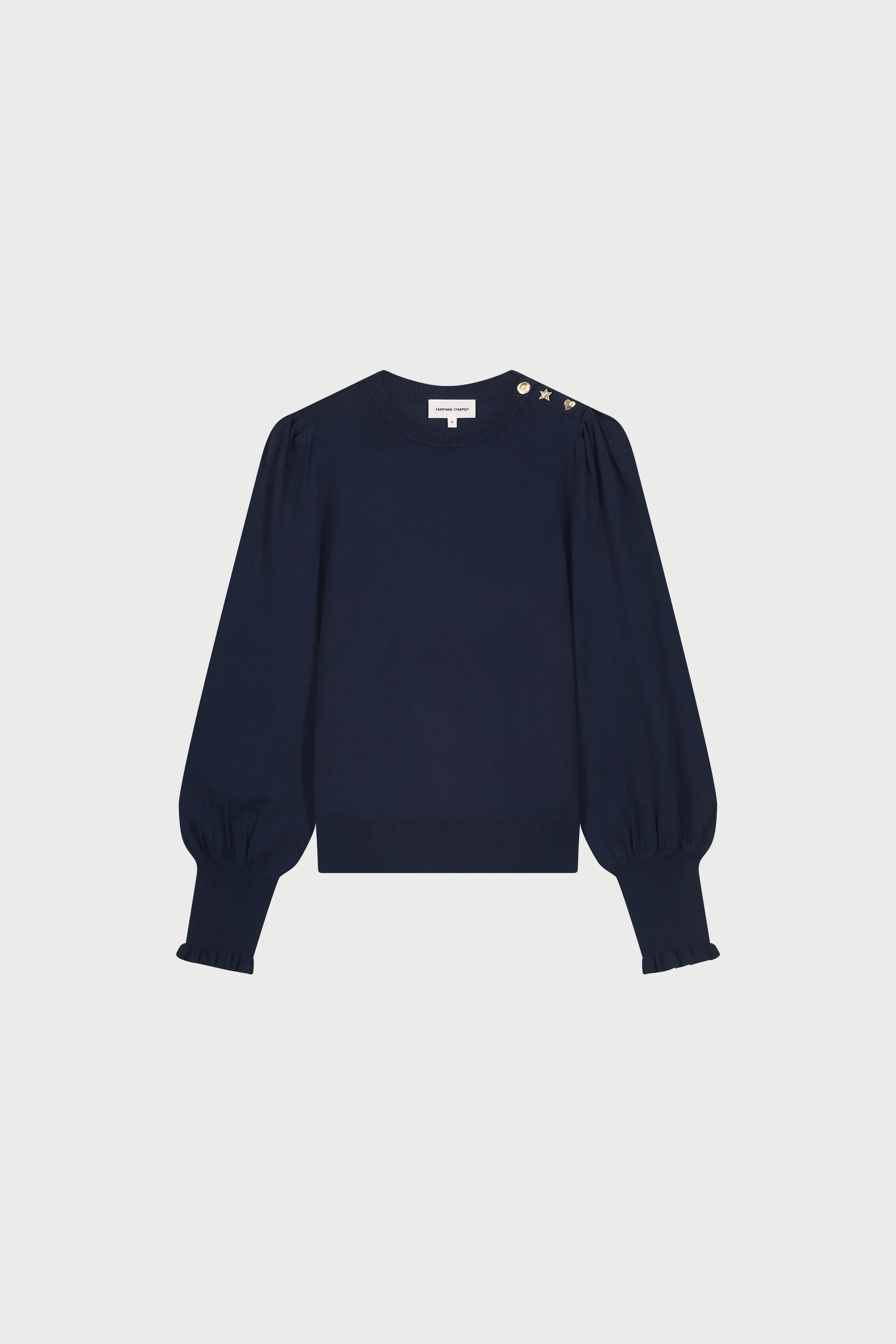 Molly Balloon Pullover | After Midnight Blue - Image 4