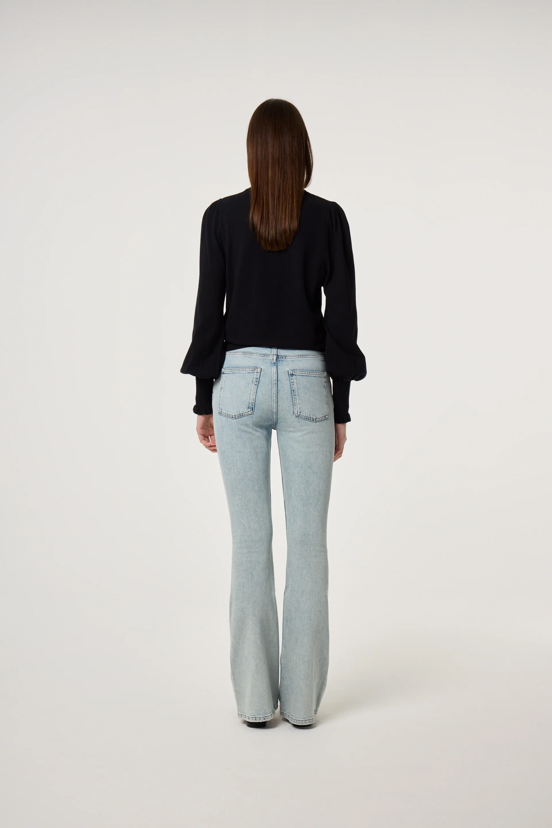 Molly Balloon Pullover | Black - Image 3