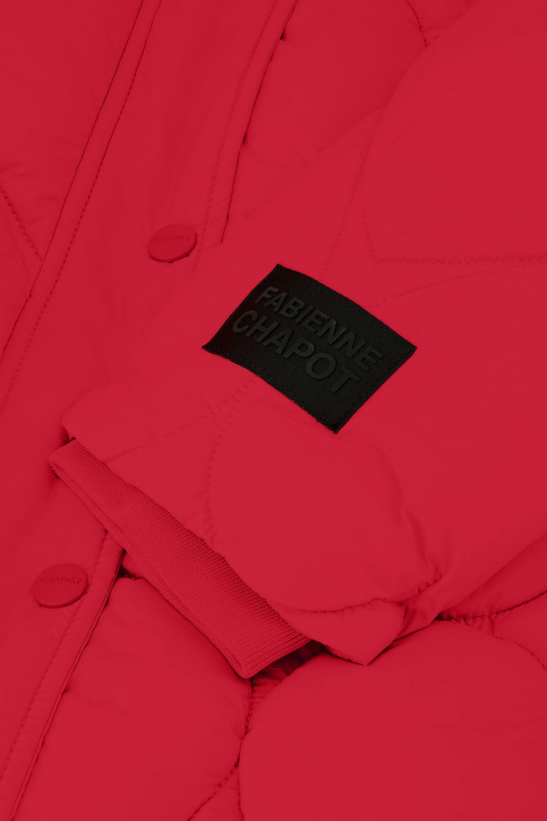 Prisca Puffer | Disco Red - Image 5