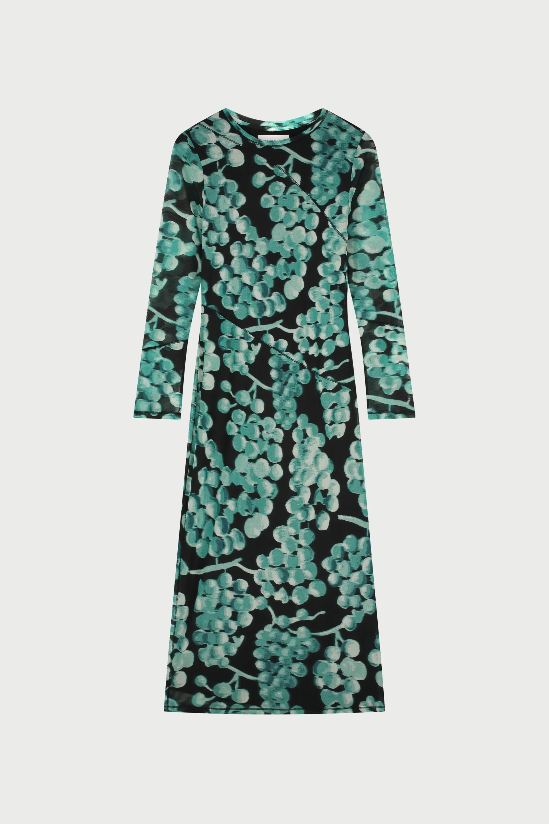Sam Dress | Black/Mint Green - Image 3