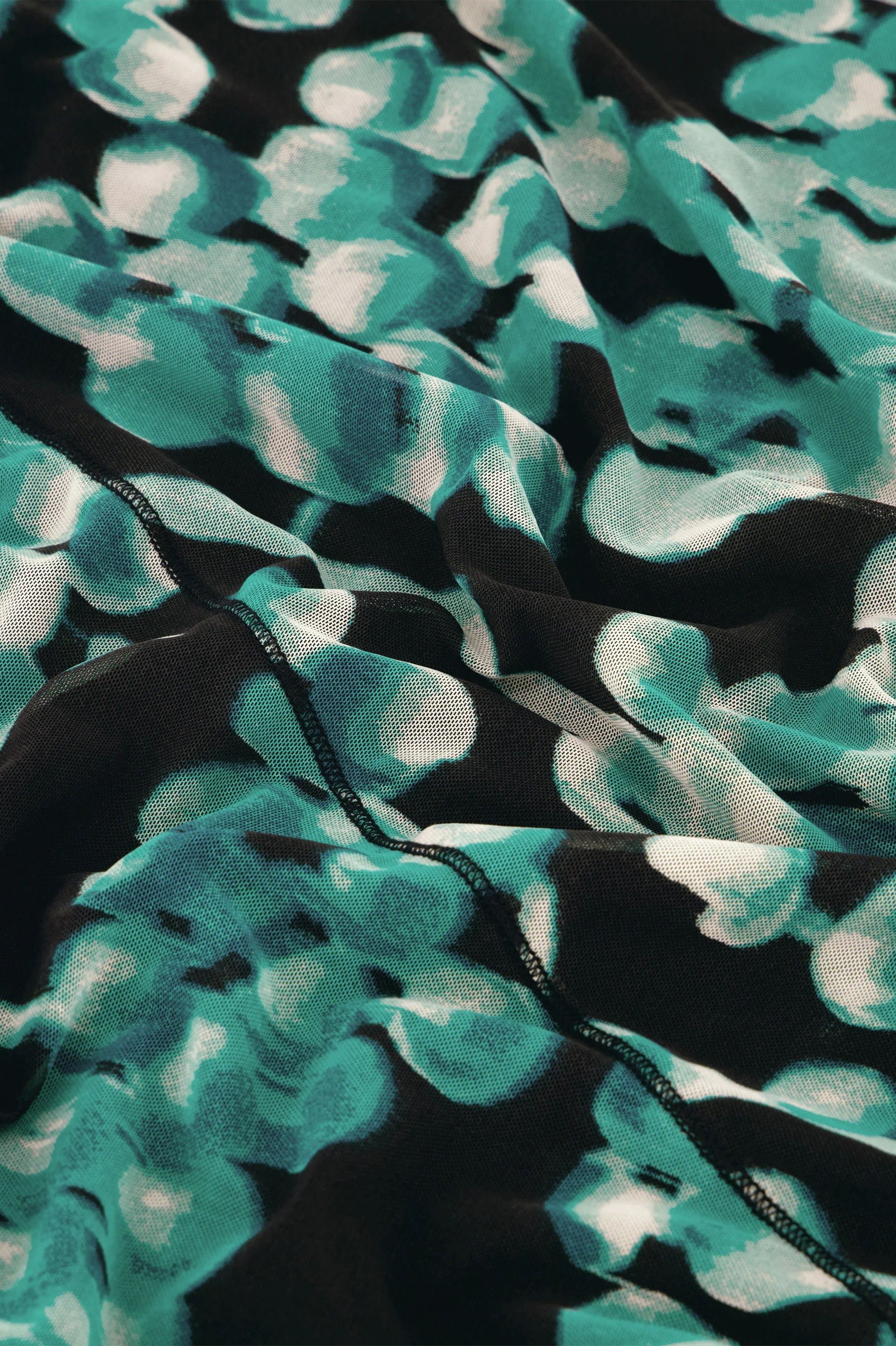 Sam Dress | Black/Mint Green - Image 4