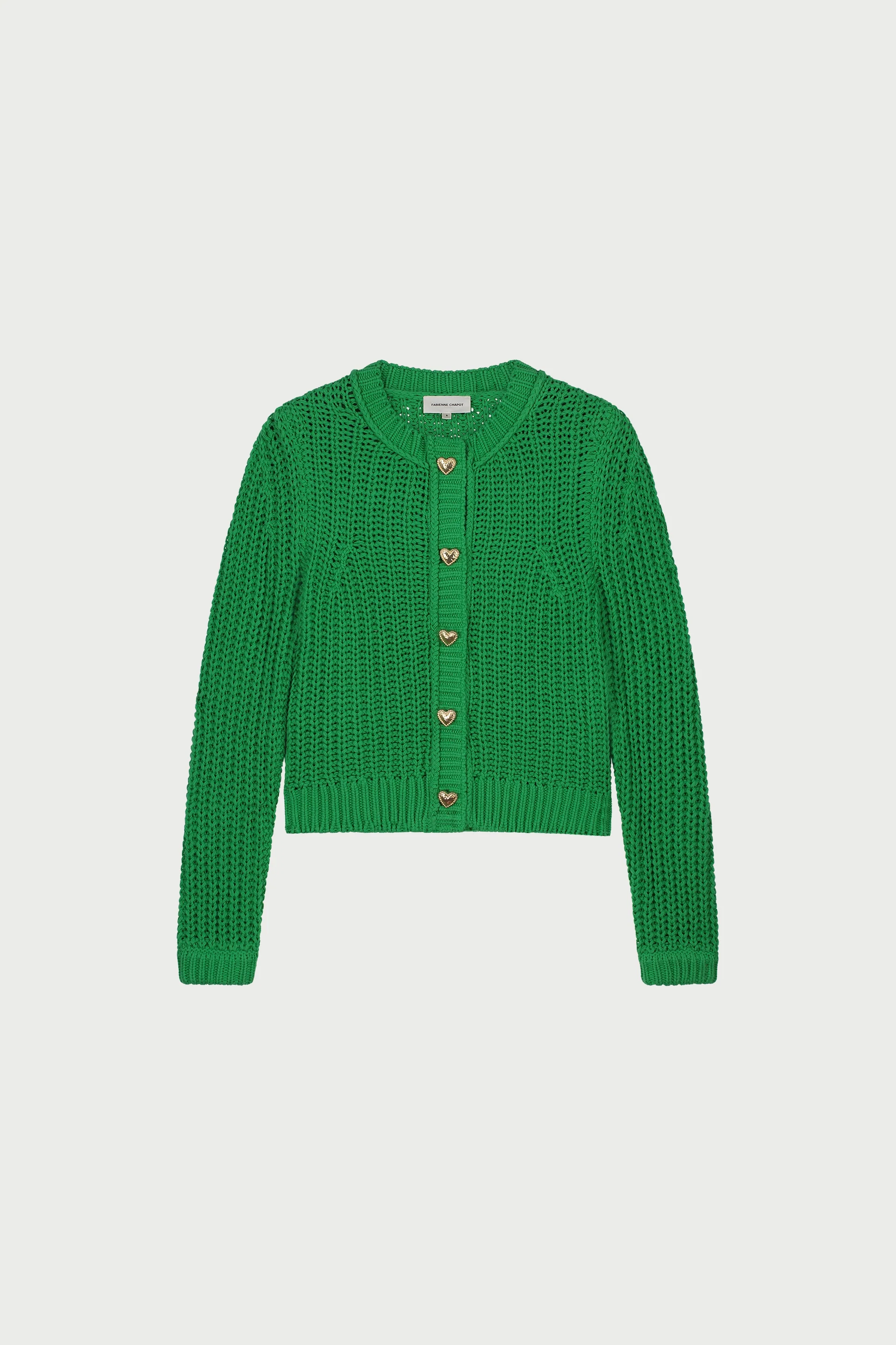 Sun Cardigan | Green Glimmer - Image 5