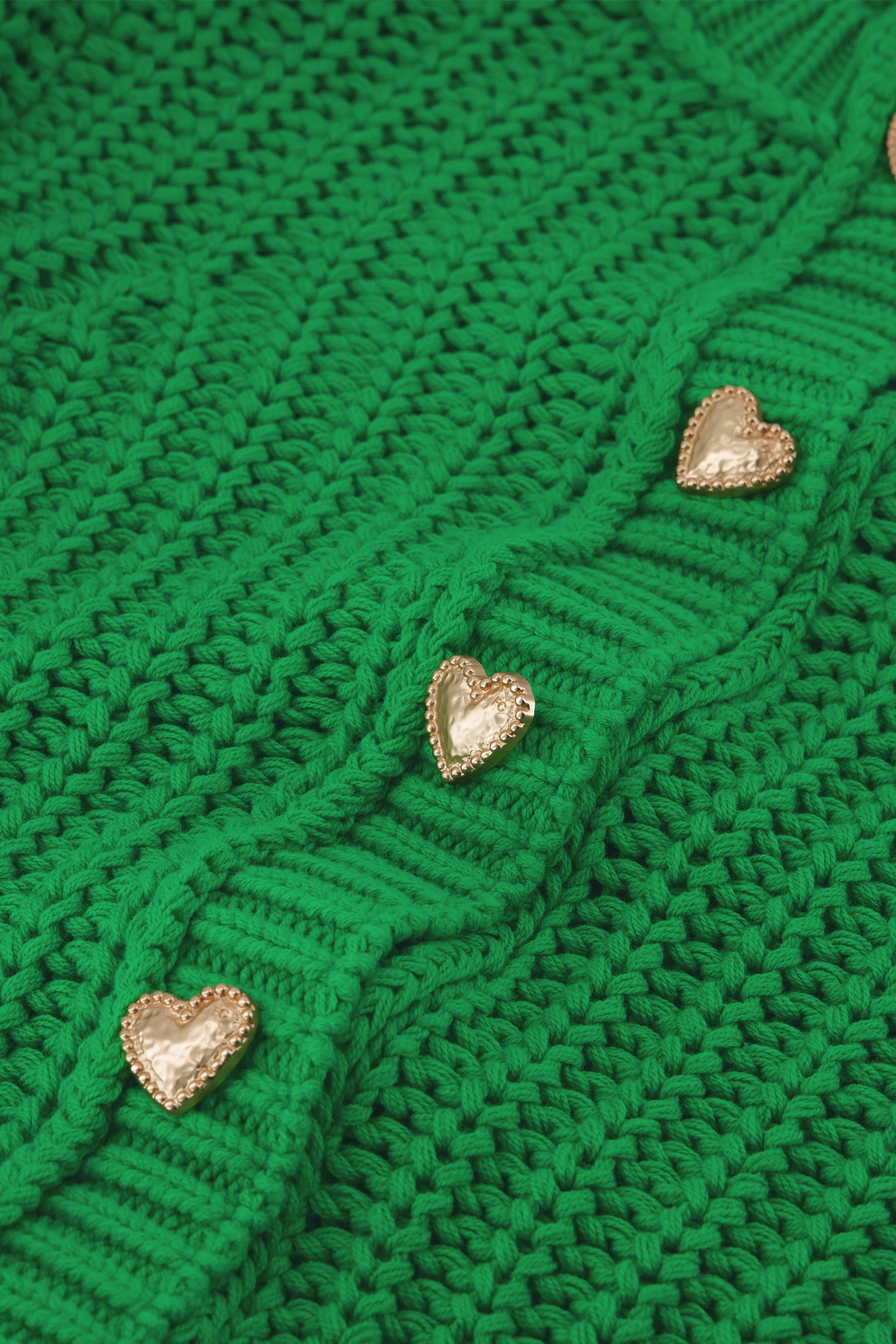 Sun Cardigan | Green Glimmer - Image 6