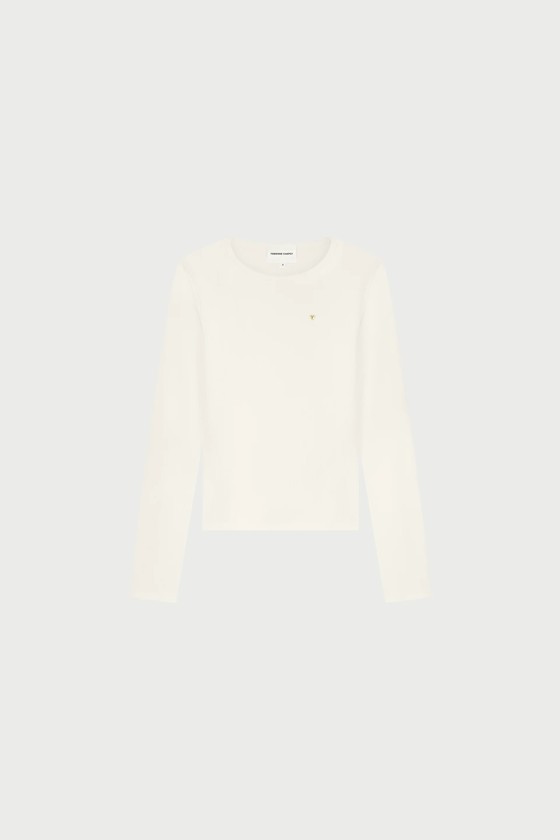 Tanja Long Sleeve T-shirt | Cosy White - Image 4