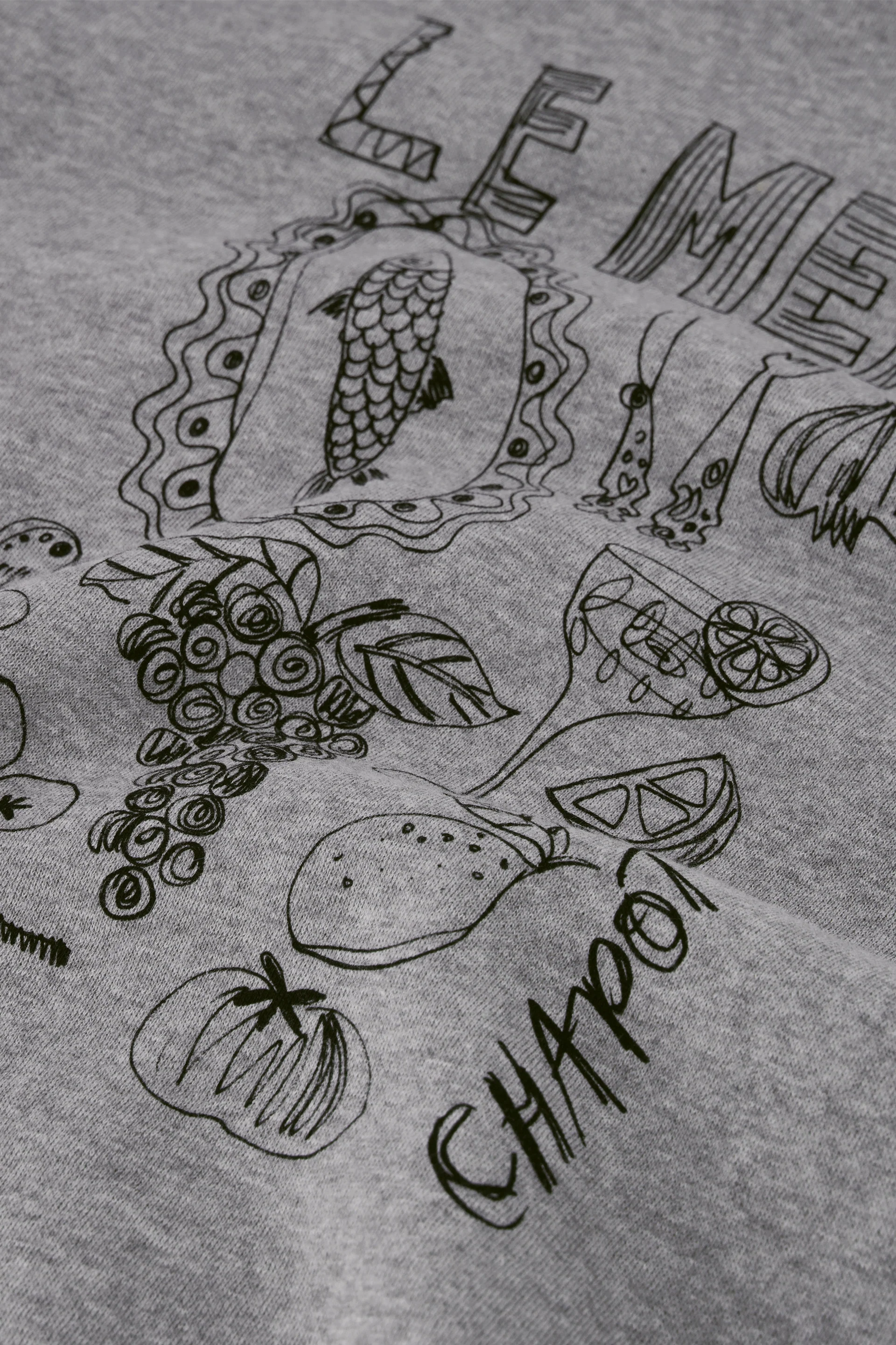 Terry Chateau Sweater | Grey Melange - Image 5