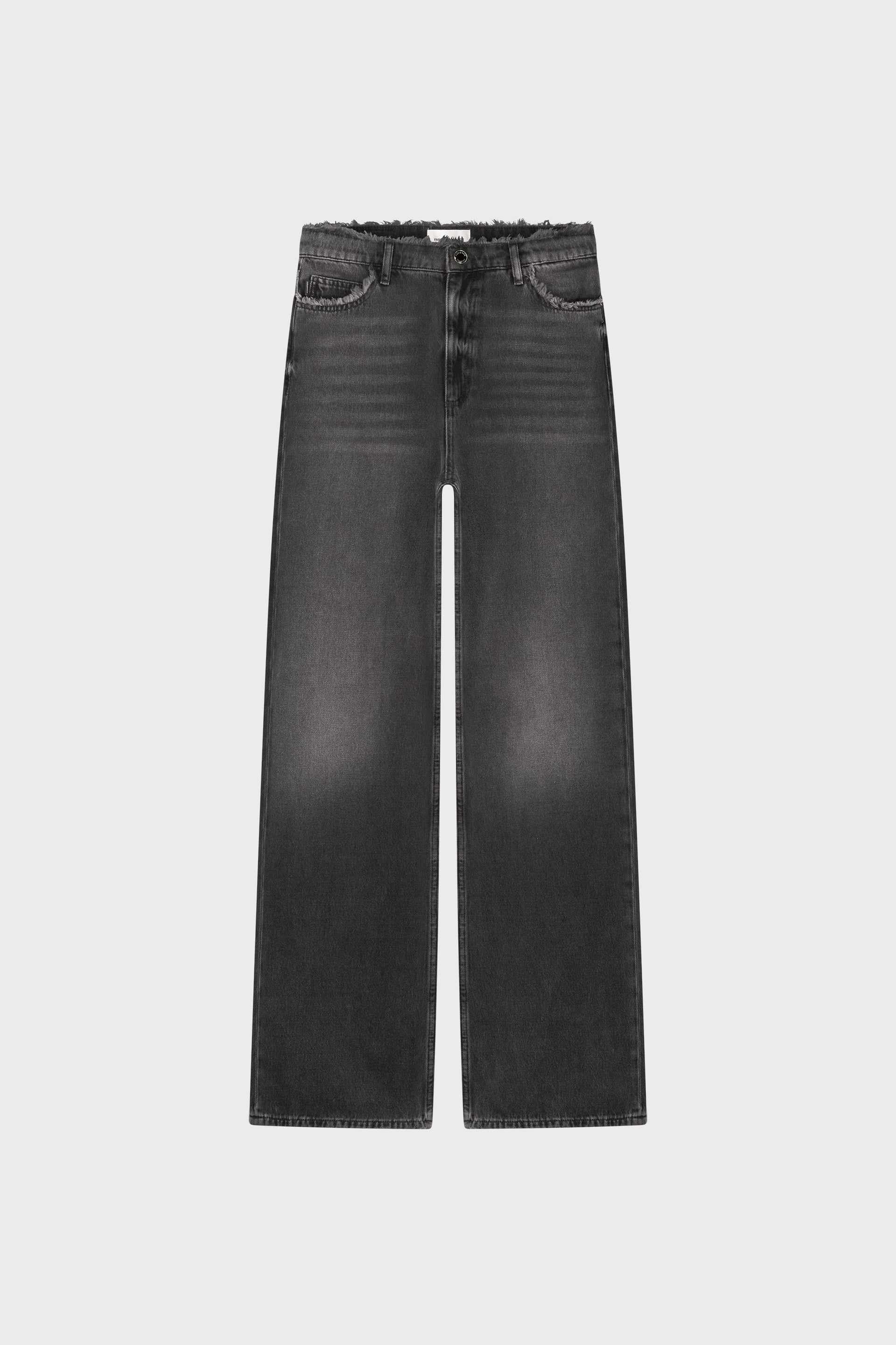 Zoe Boyfriend Jeans | Washed Black - Image 5